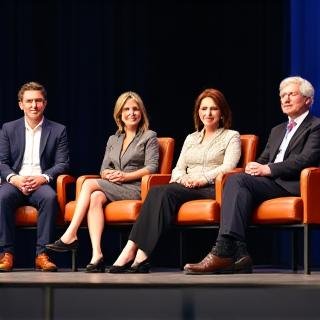 Expert panel discussing market trends